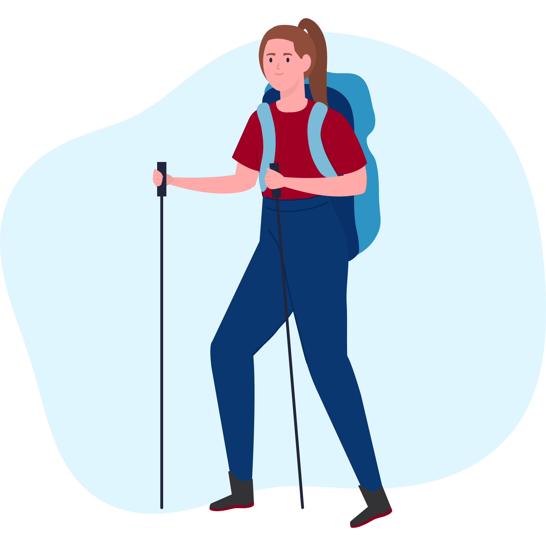 Инструктор по северной ходьбе