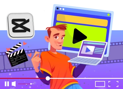 Монтаж коротких видео в CapCut