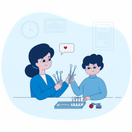 Курс по зондовому массажу для развития речи за 2 мес